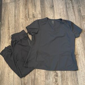 Med Couture Insight Pewter Scrub set